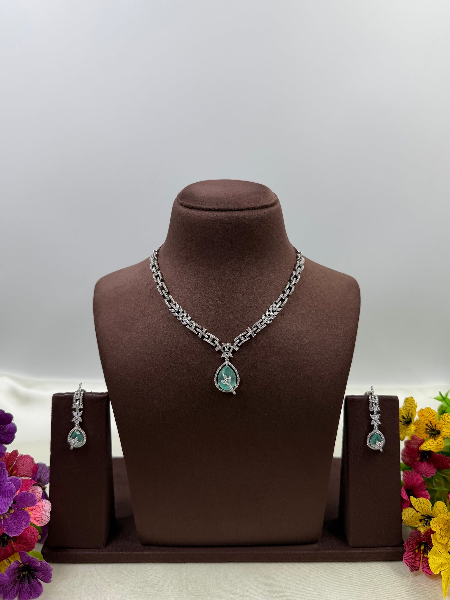 Aileen American Diamond Necklace