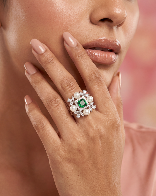Alisha American Diamond Ring