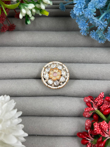Grace Moissanite Ring (Adjustable)