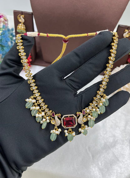 Tanvi Victorian Delicate Necklace