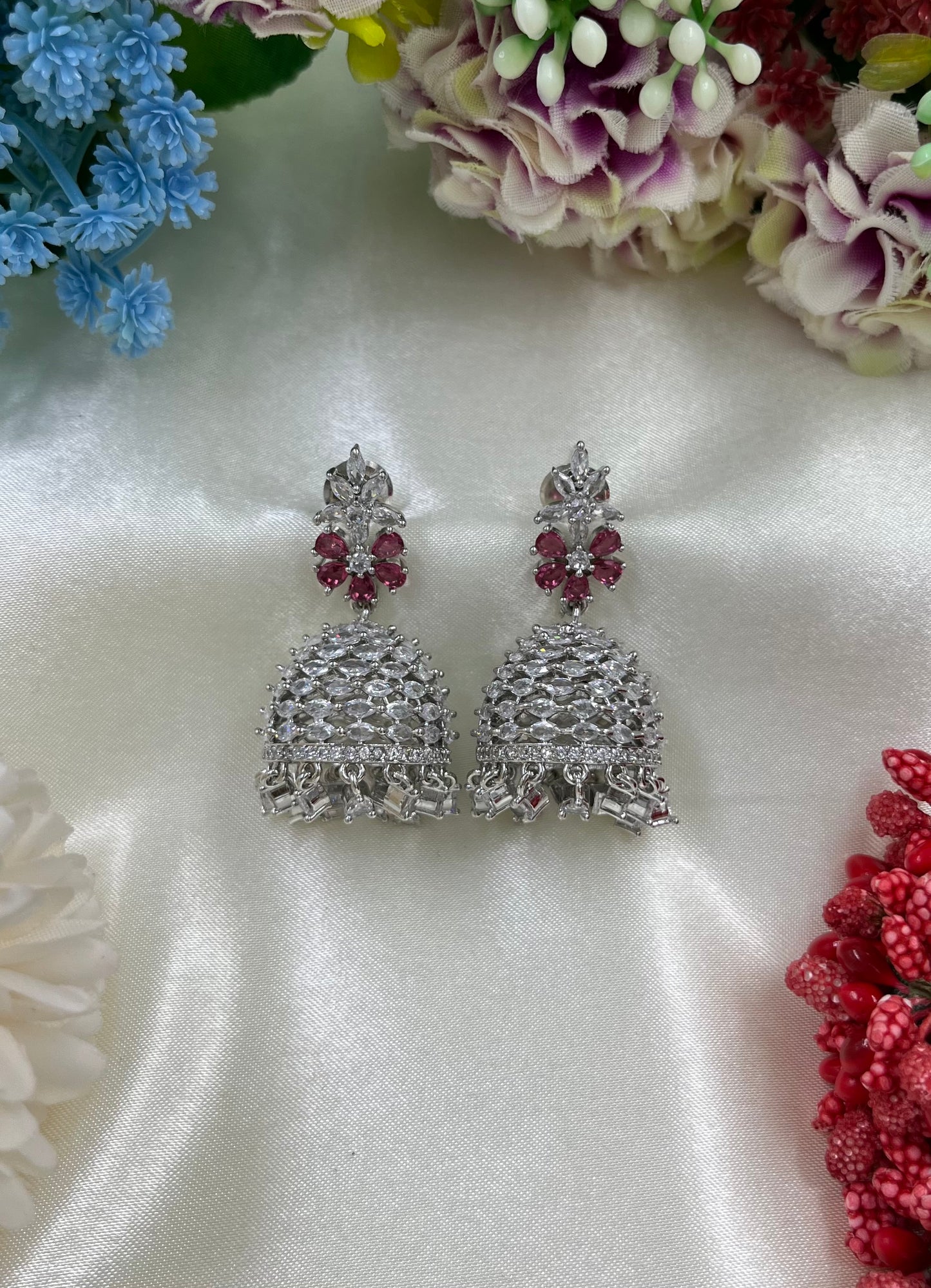 Hiya Ad Brass Jhumka