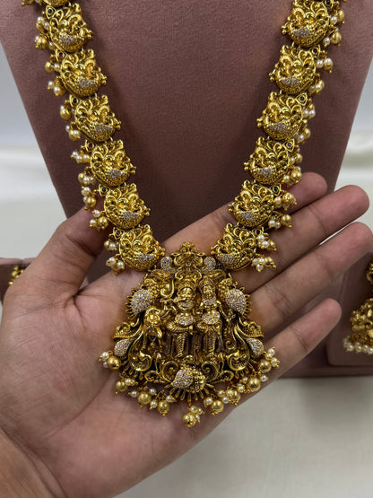 Radha Krishna Long Necklace Set