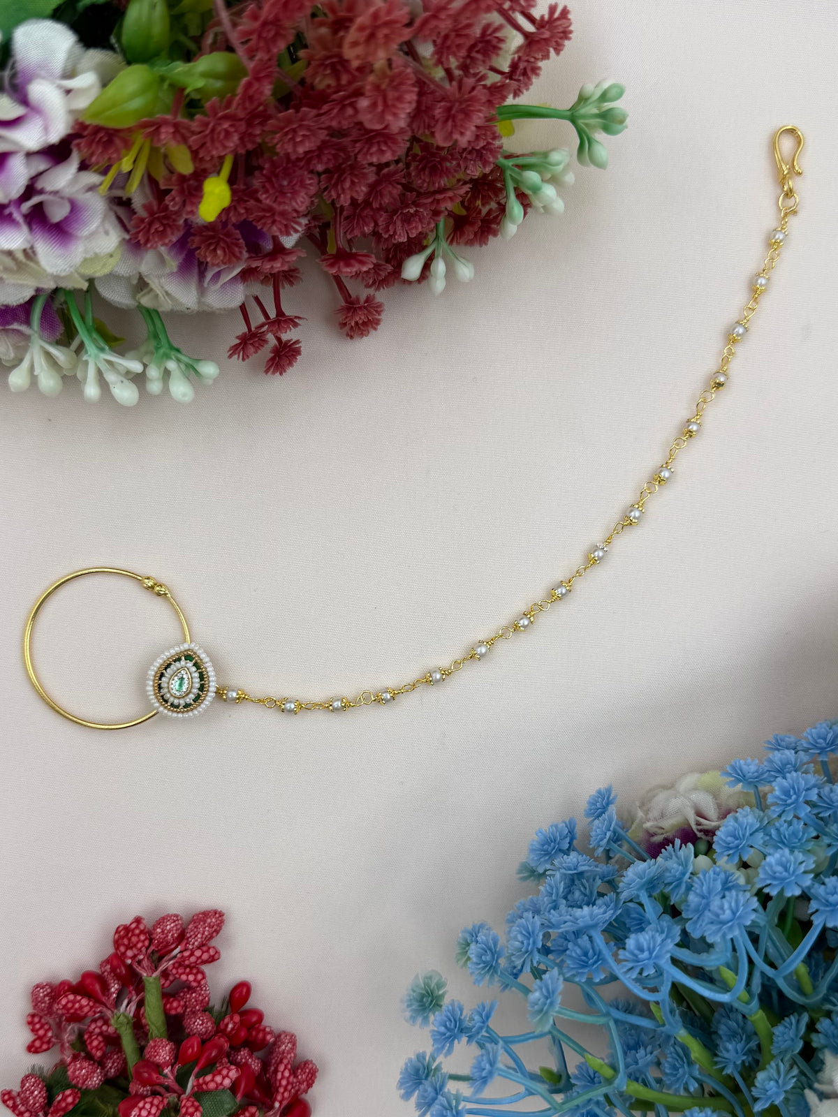 Manvi Traditional Indian Nose Ring