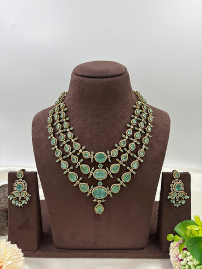 Gulbahar Rani Victorian Layered Necklace