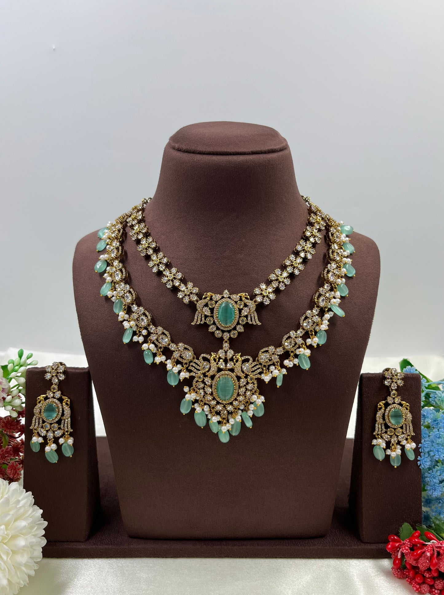 Shrevali Layered Moti Necklace