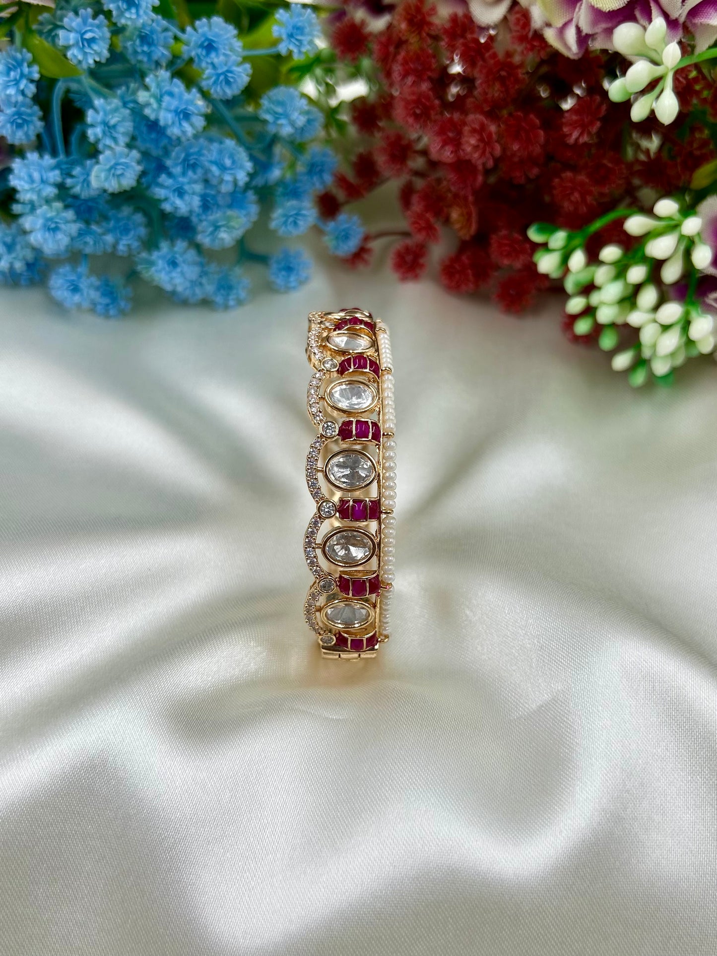 Mamta Moissanite Bracelet (Openable)