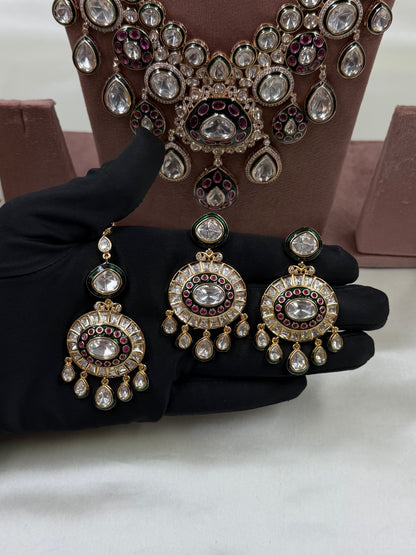 Jigna Premium Moissanite Combo Set