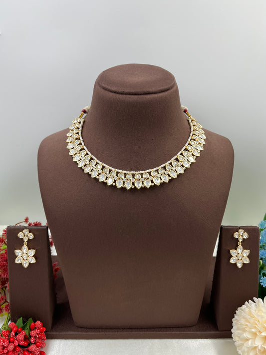 Kashvi Moissanite Necklace
