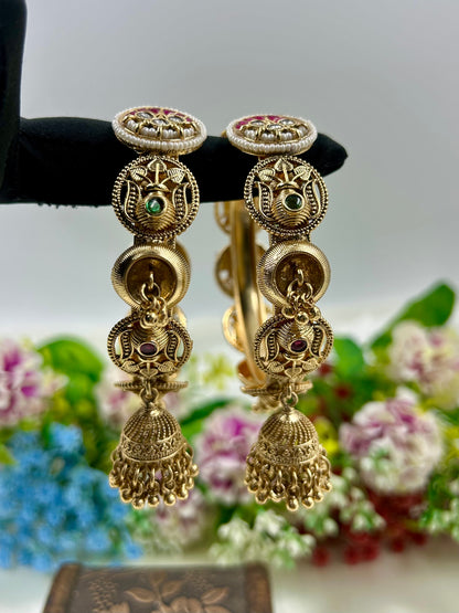 Ayushi Heritage Jhumka Bangles
