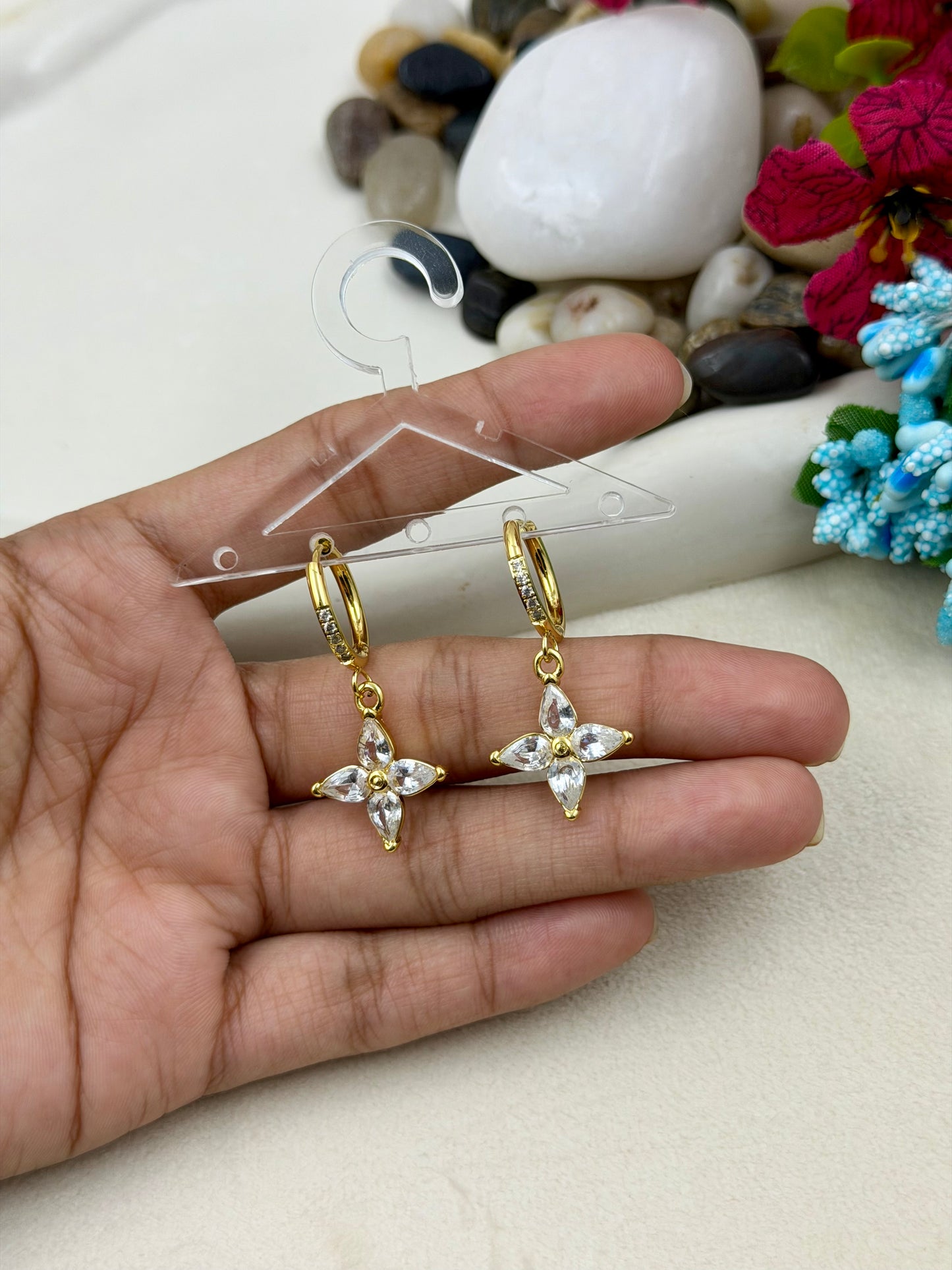 Aarti Anti-Tarnish Stainless Steel Earring