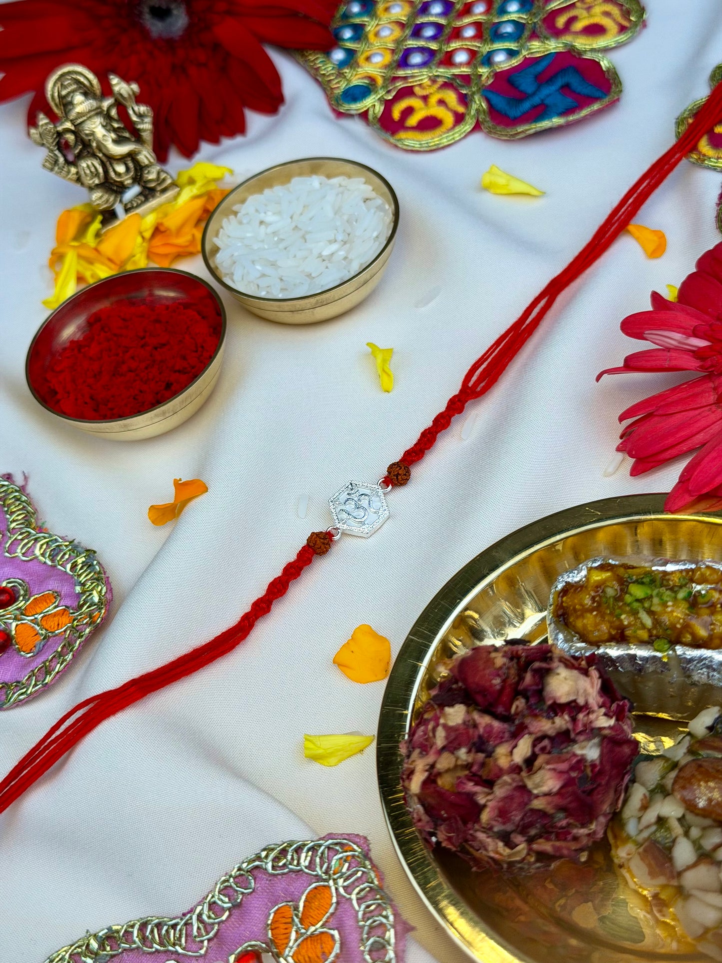 Om Rudraksha Rakhi