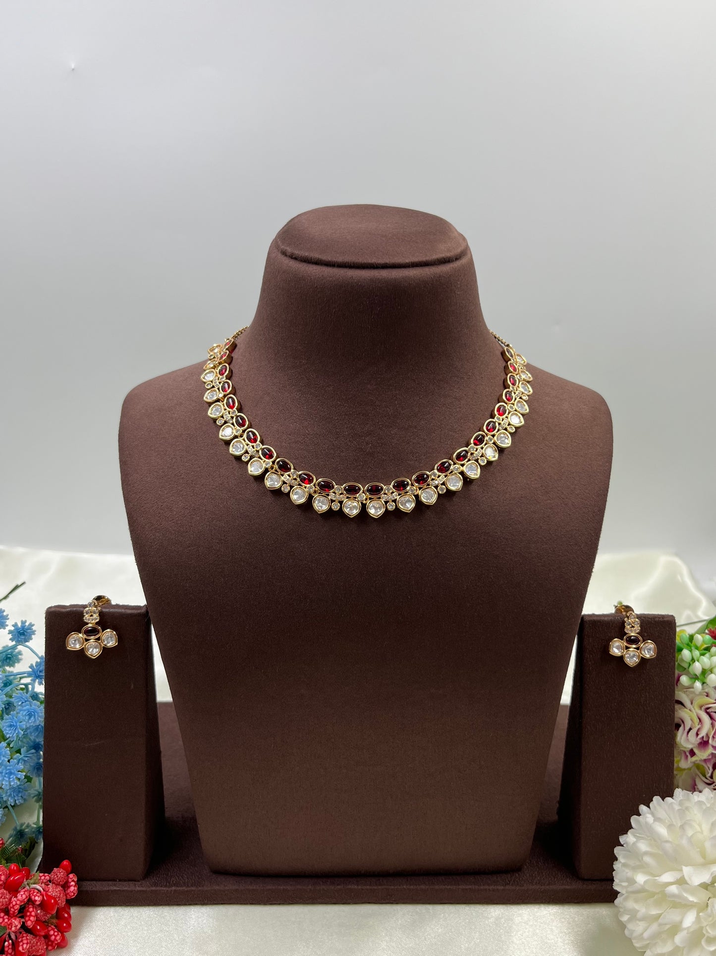 Mayuri Moissanite Delicate Necklace