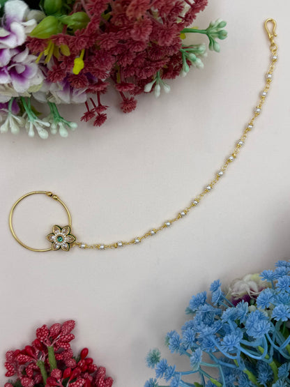 Nishika Traditional Indian Nose Ring