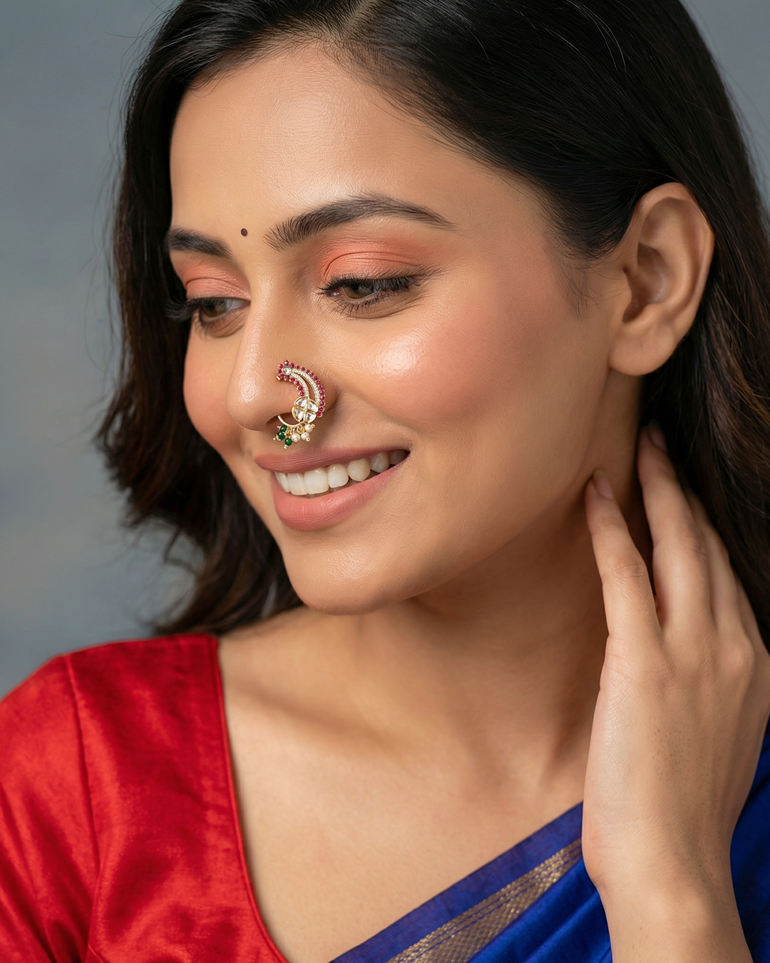 Brie Moissanite Nose Ring
