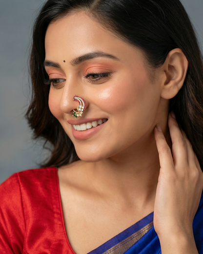 Brie Moissanite Nose Ring