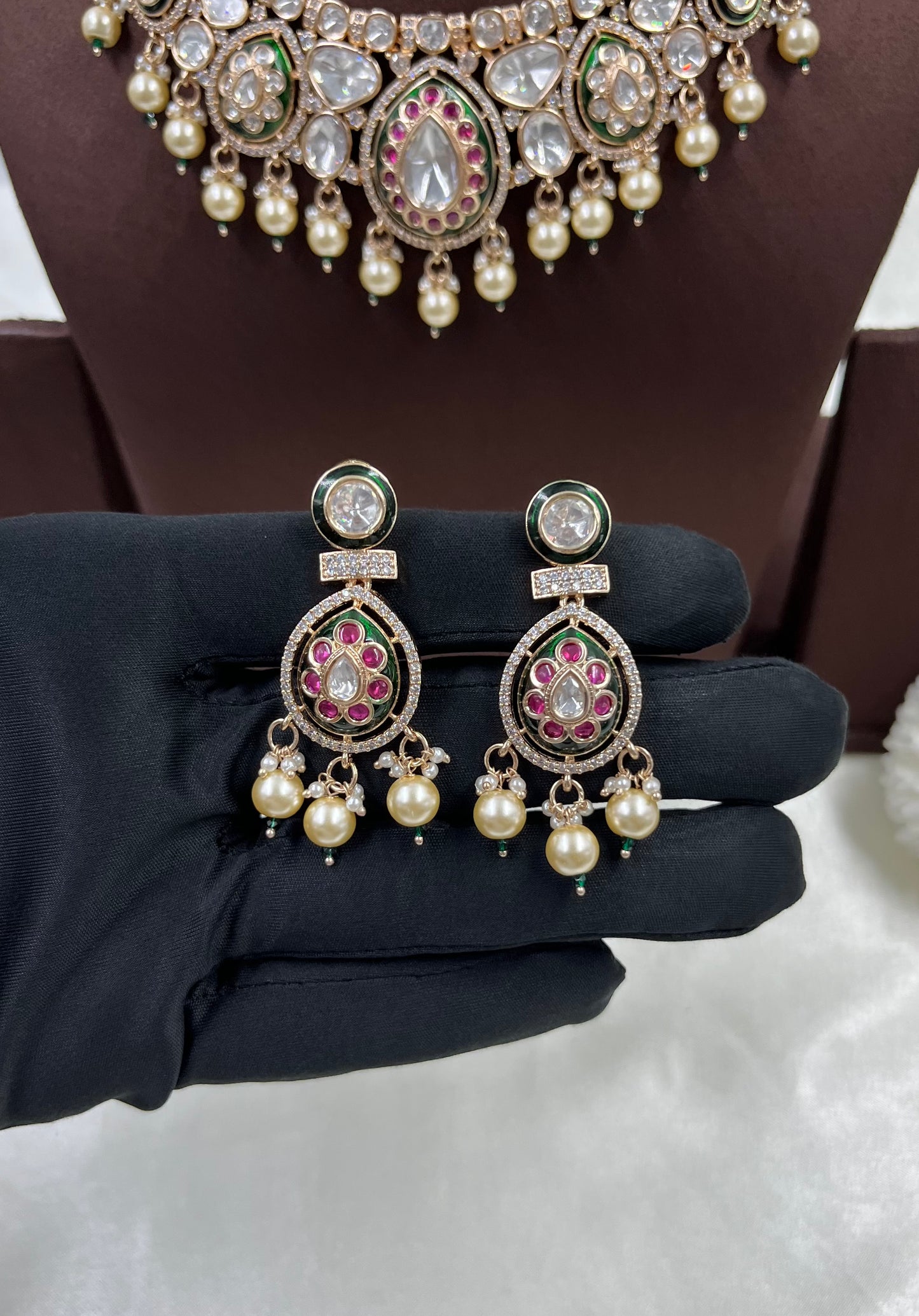 Priti Moissanite Premium Necklace