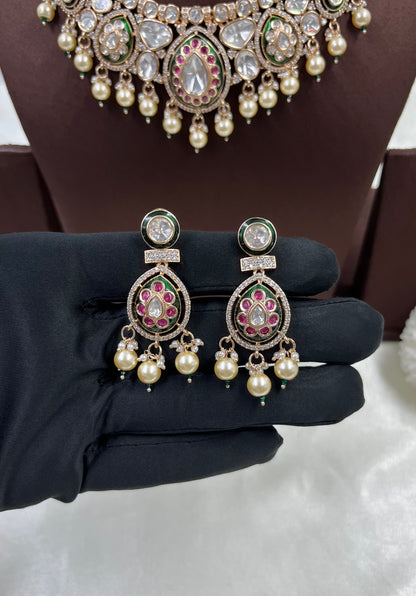 Priti Moissanite Premium Necklace