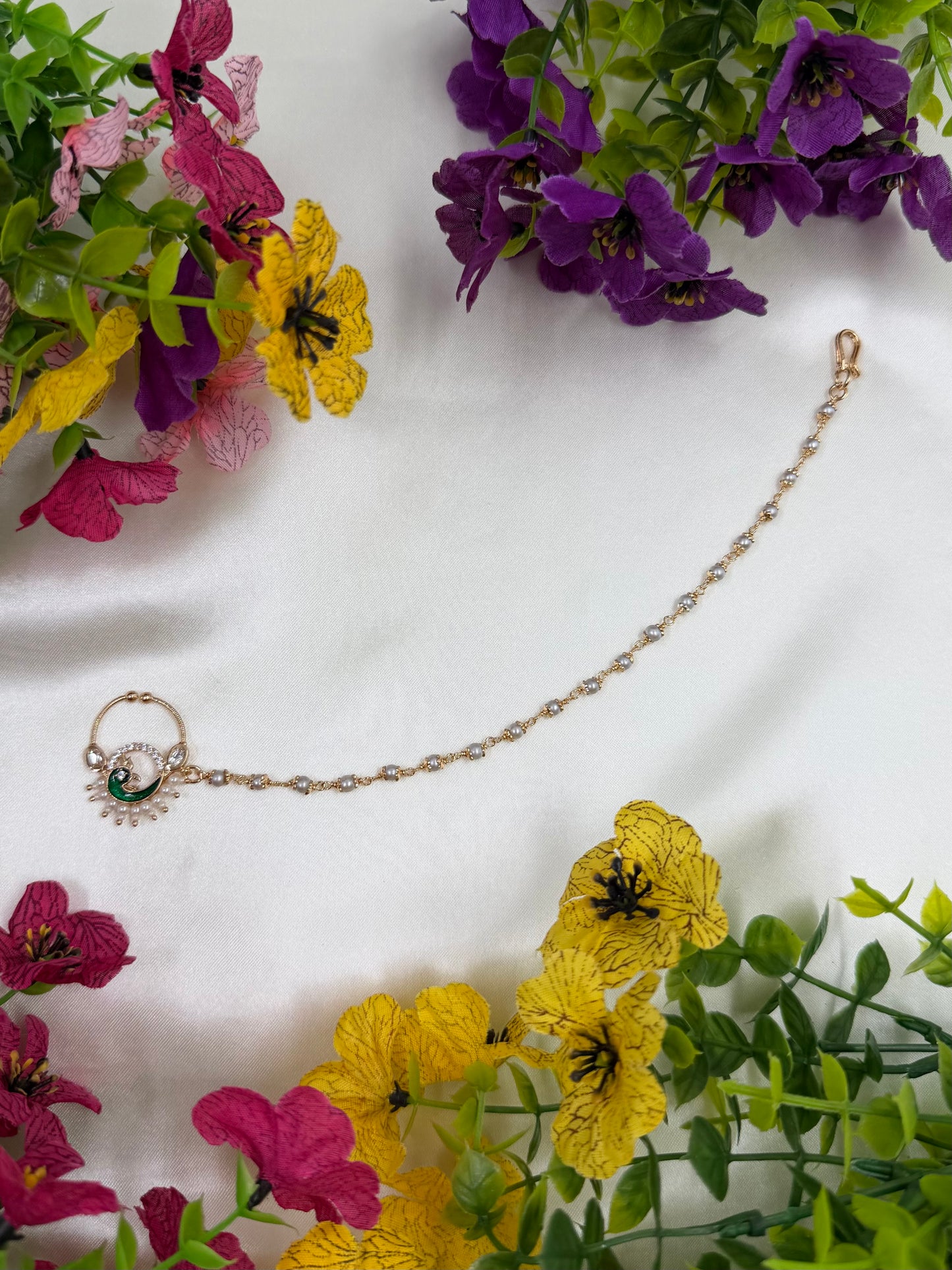 Poonam Moissanite Nose Ring
