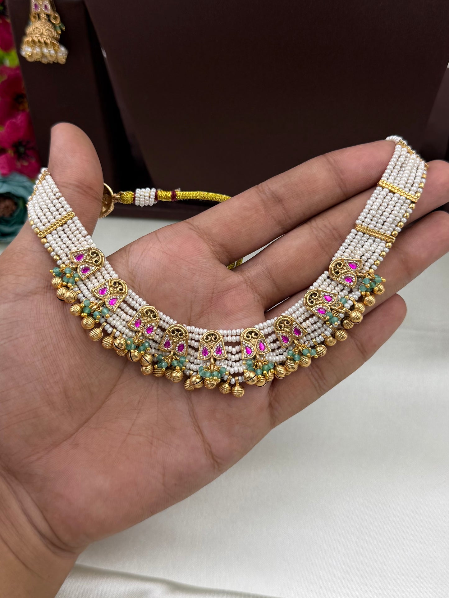 Tanvi Premium Chorski Necklace Set