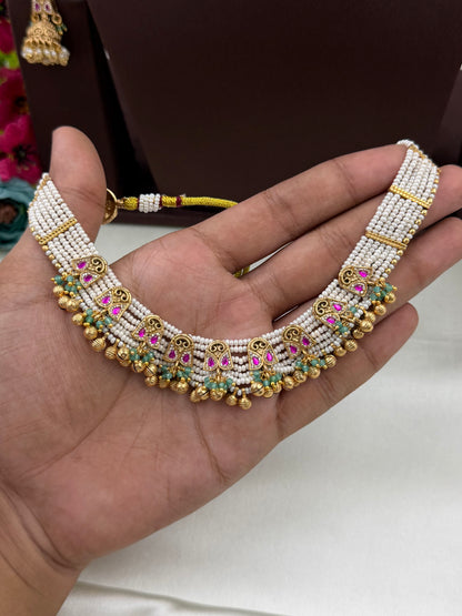 Tanvi Premium Chorski Necklace Set
