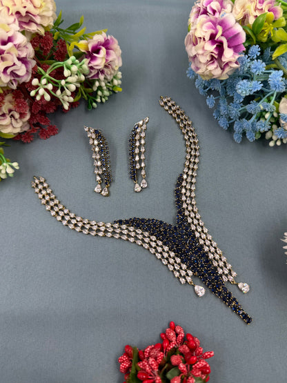 Anika Victorian American Diamond Necklace