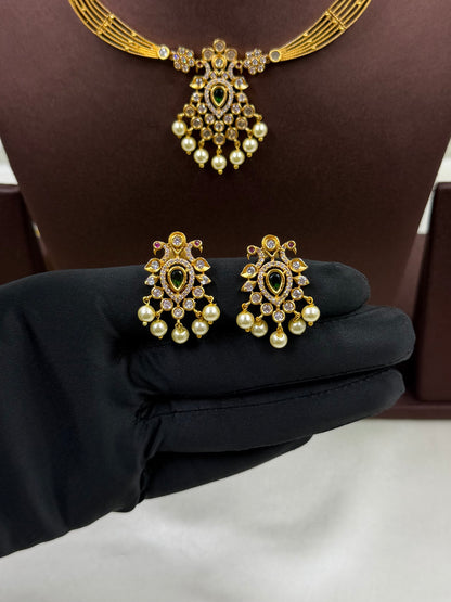Unnati Traditional Hasli Necklace