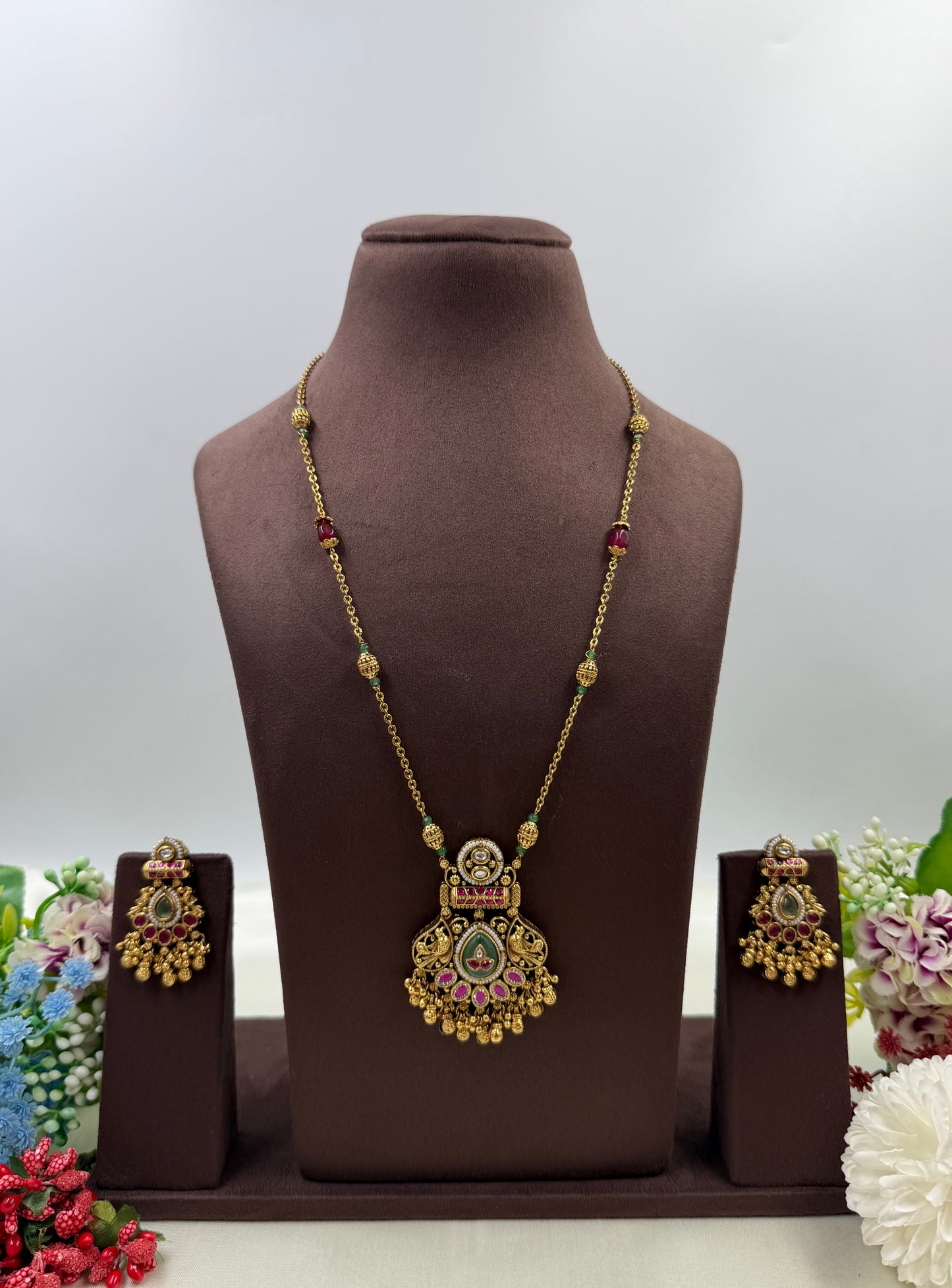Hemal Heritage Delicate Long Necklace