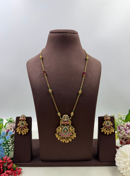 Hemal Heritage Delicate Long Necklace