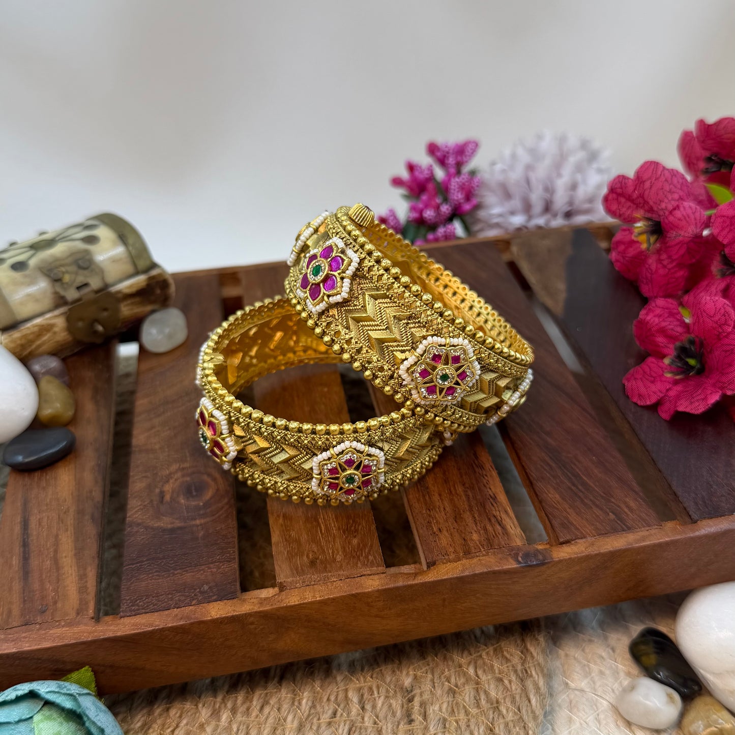 Diya Chorski Bangles (Openable)