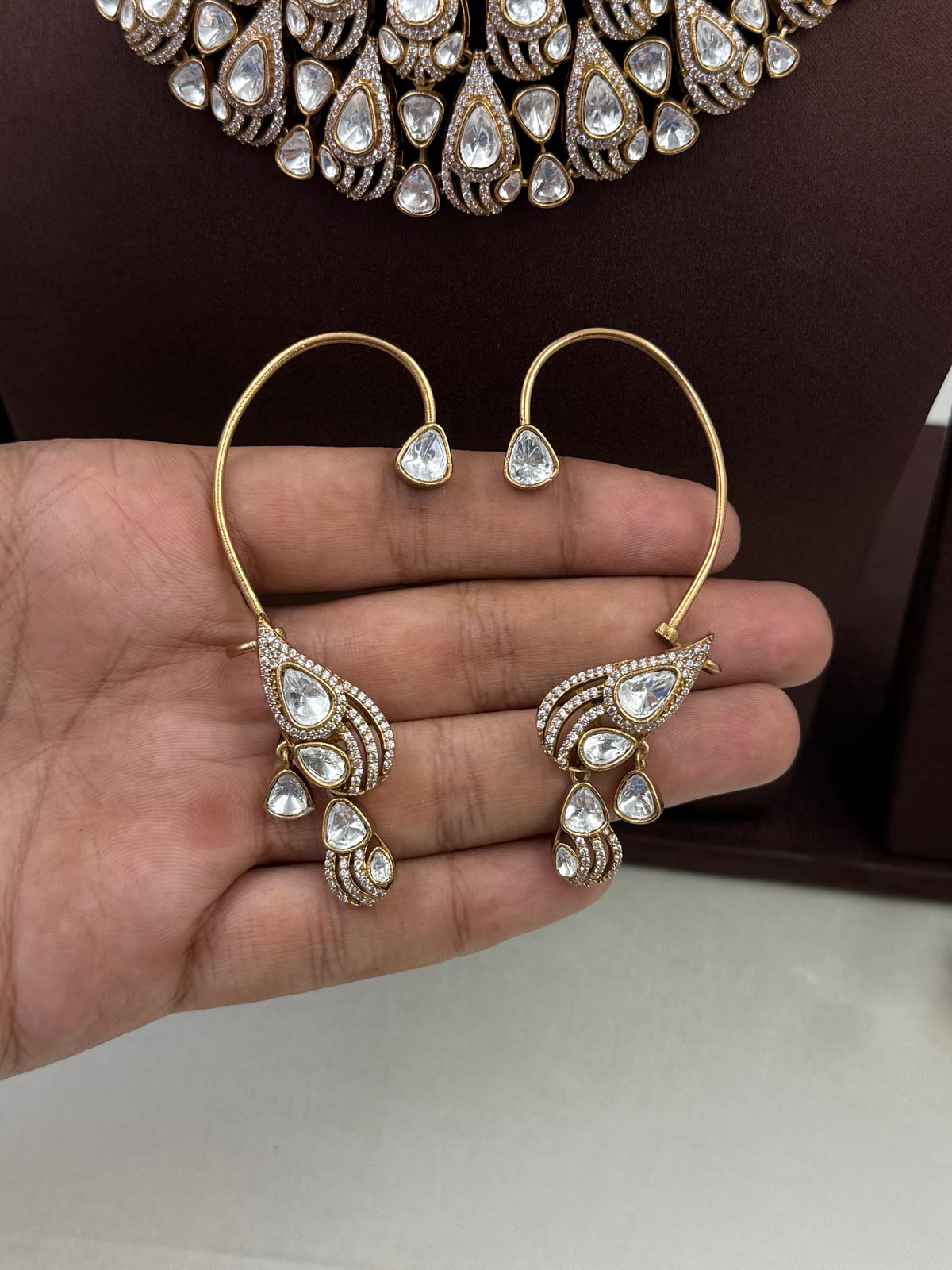 Shruti Premium Jaipuri Kundan Necklace Set
