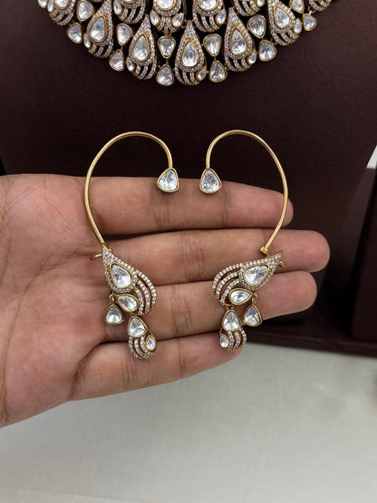 Shruti Premium Jaipuri Kundan Necklace Set