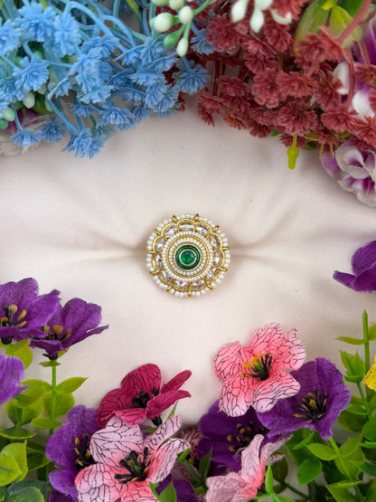Rimjhim Traditional Ring (Adjustable)