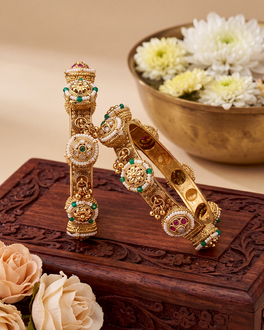 Savita Premium Heritage Bangles (Openable)