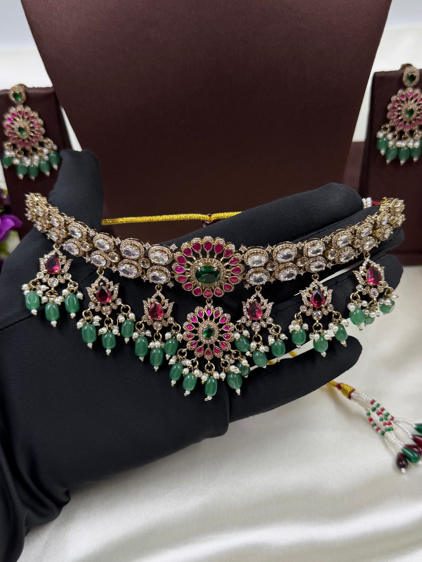 Trupti Victorian Premium Choker Necklace