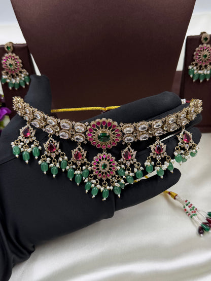 Trupti Victorian Premium Choker Necklace