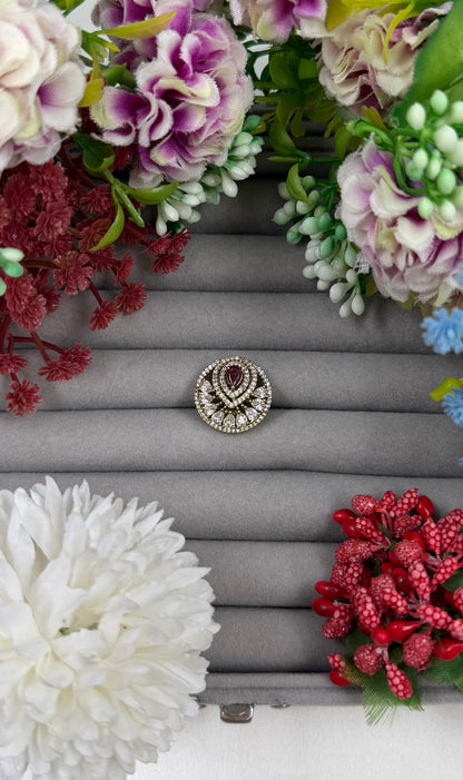 Jiya Victorian Ad Ring
