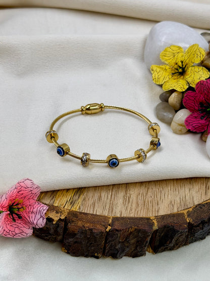 Rosalie Anti-Tarnish Stainless Steel Bracelet (Openable)