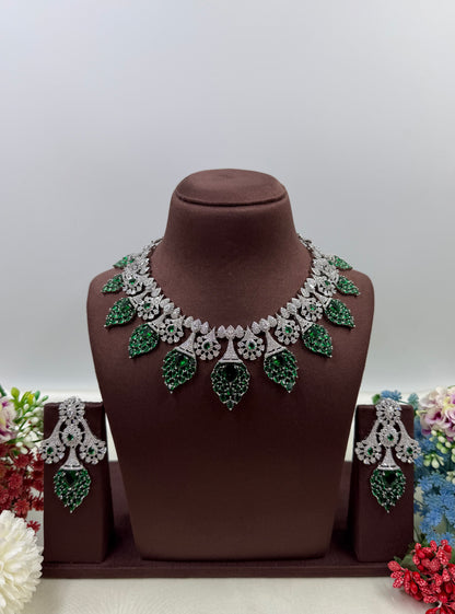 Elegant American Diamond Premium Necklace