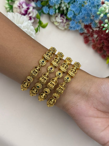Sonakshi South Temple Bangles