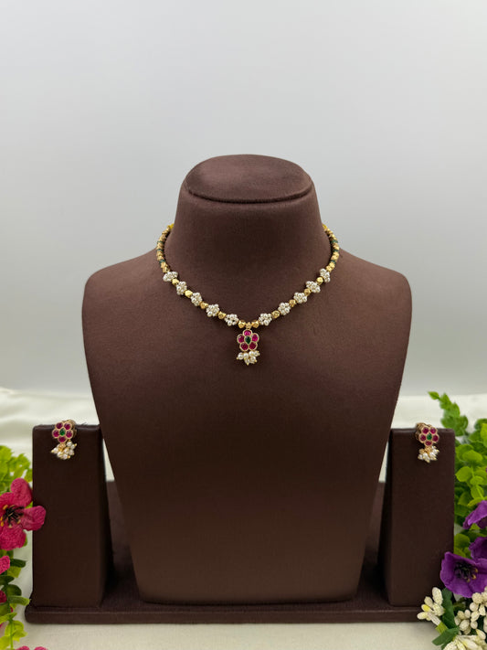Madhura Heritage Delicate Necklace
