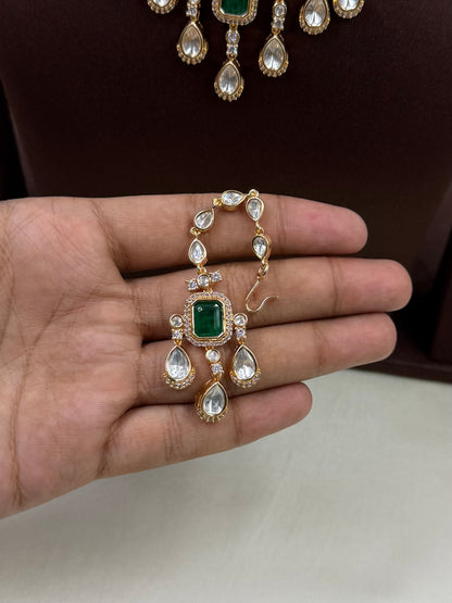 Samrudhi Premium Moissanite Necklace