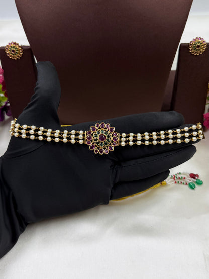 Janaki Victorian Traditional Choker Necklace