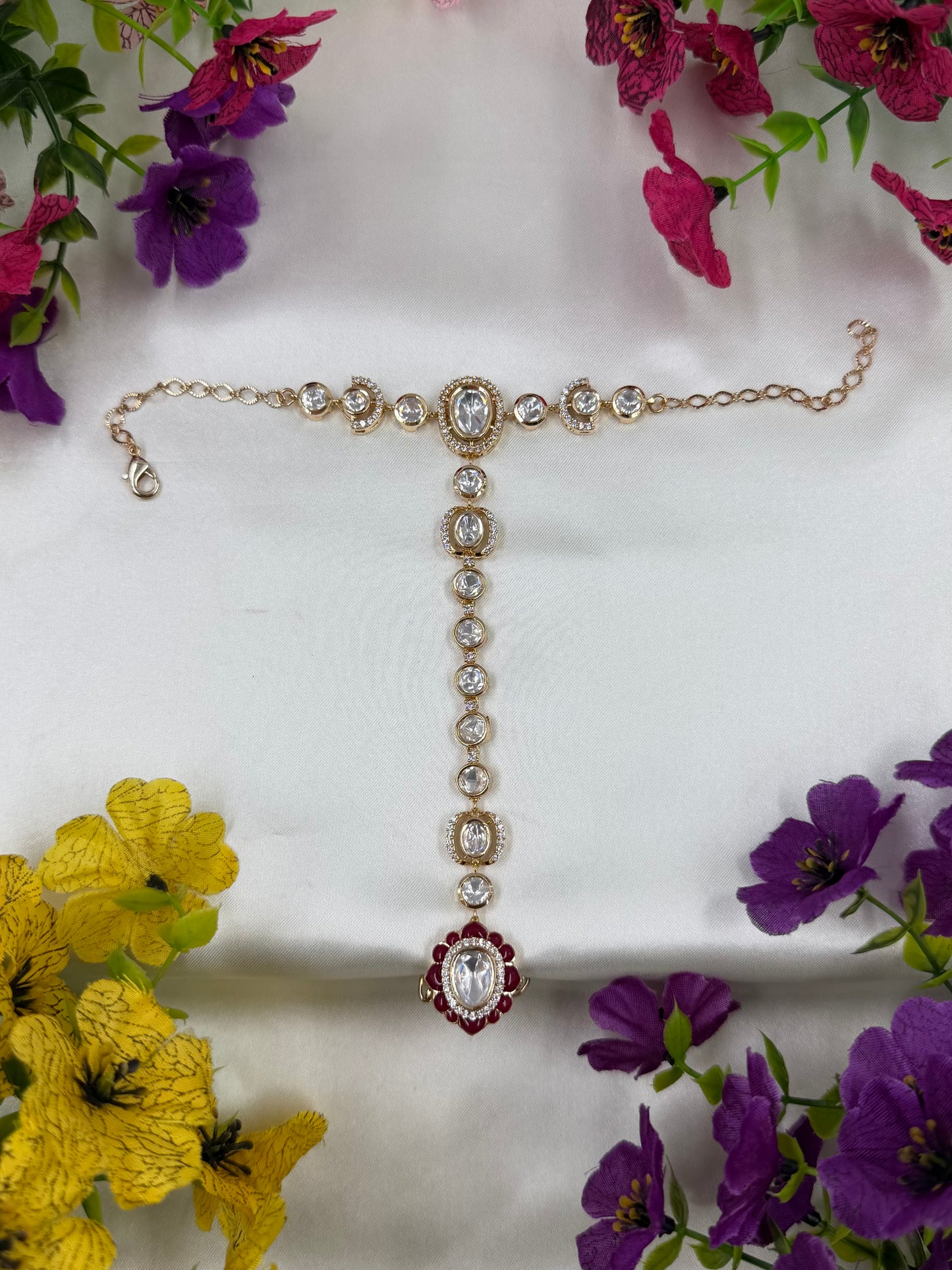 Heer Moissanite Hath Panja (One Pis)