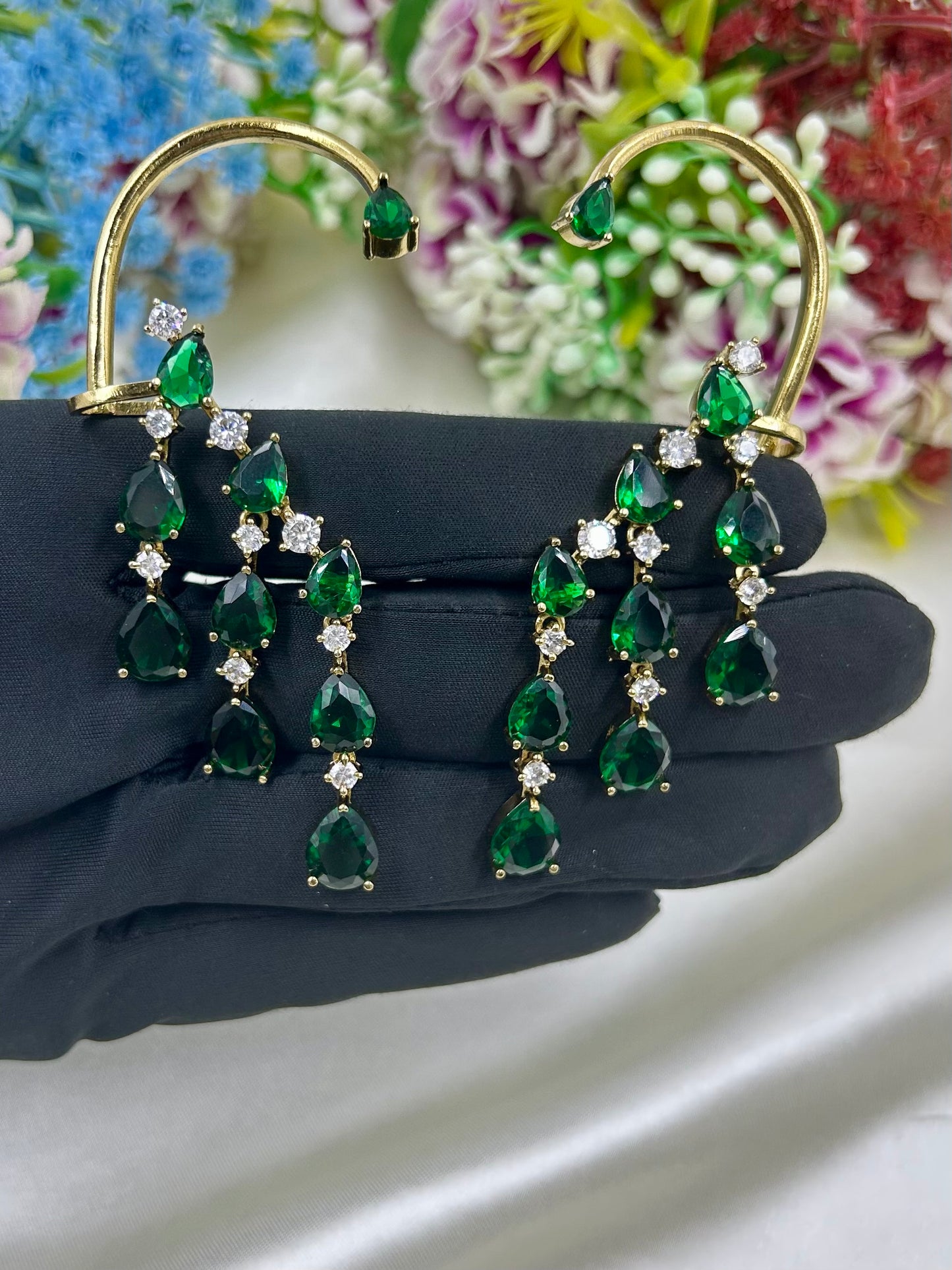Kaira Dangling American Dimond Earrings