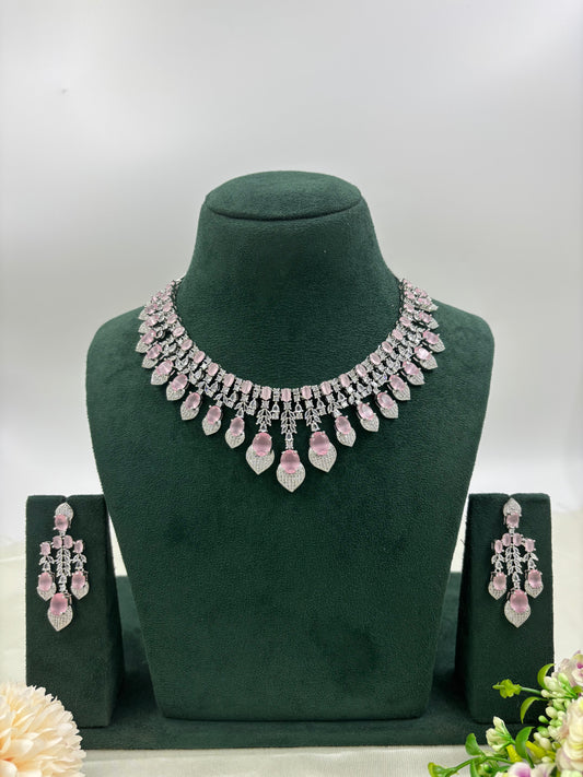 Viona V Shape American Necklace Set