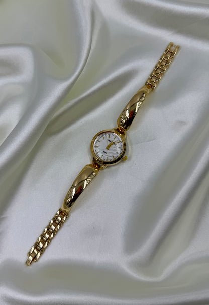 Namita Gold Stainless Steel Watch (Adjustable)