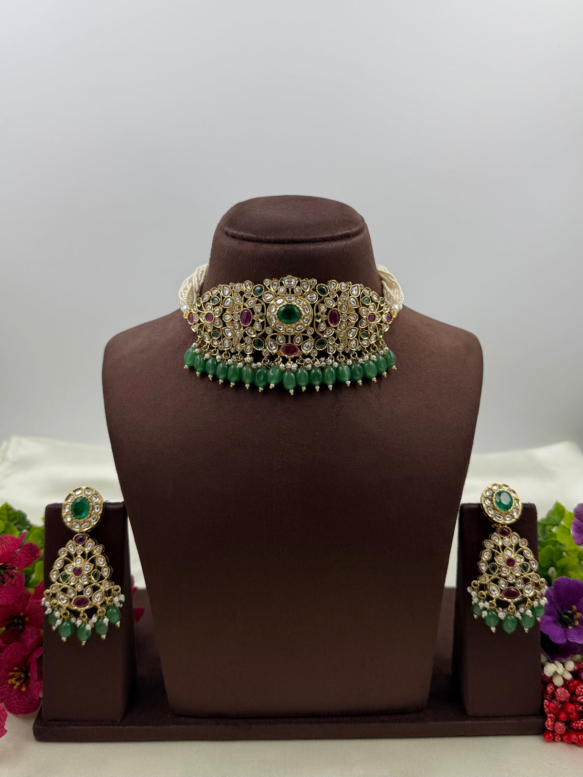 Barkha Victorian Choker Set
