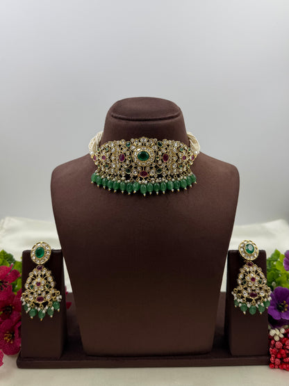 Barkha Victorian Choker Set