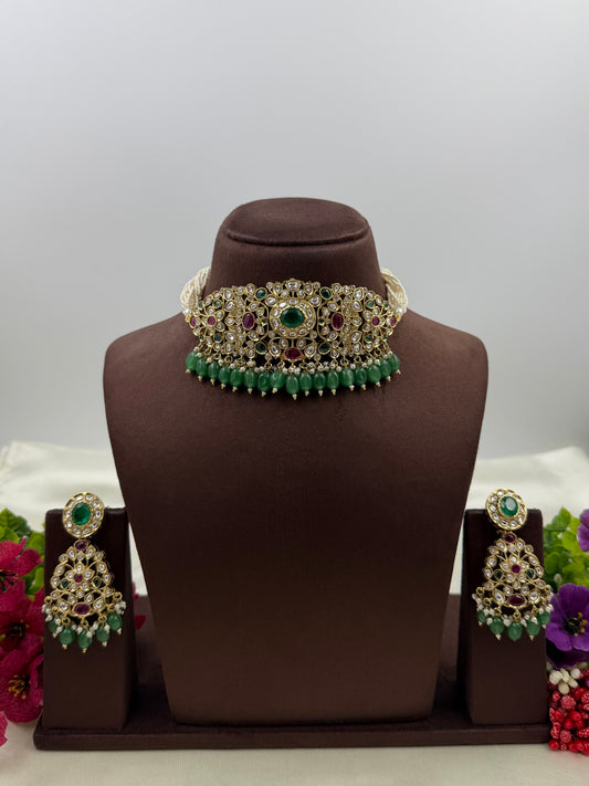Barkha Victorian Choker Set