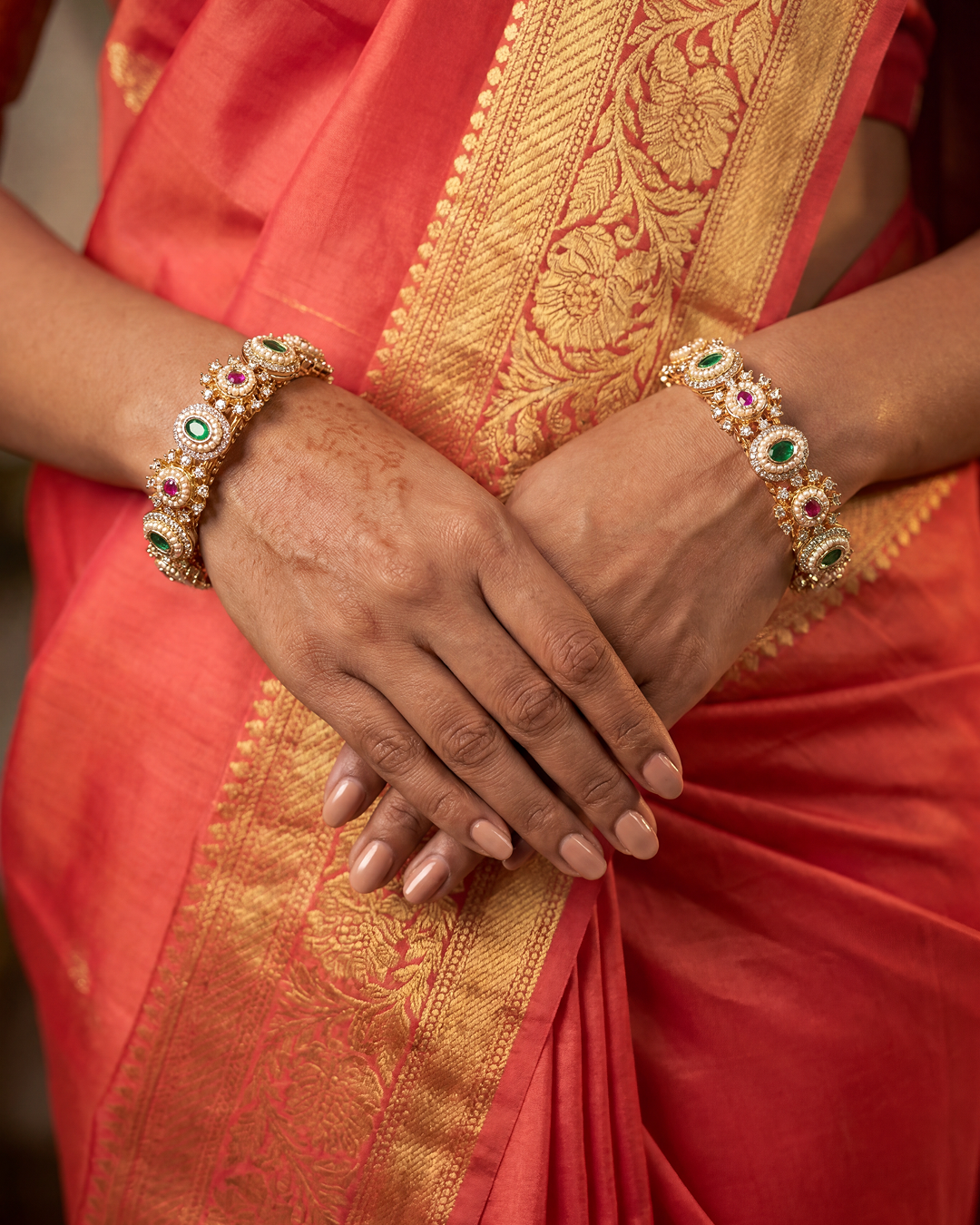 Arohi Moissanite Bangles (Openable)